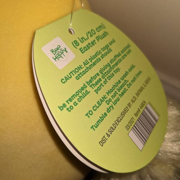 Chip Chick Squishmallows Easter Bunny Stuff Animal - Picture 5 of 6